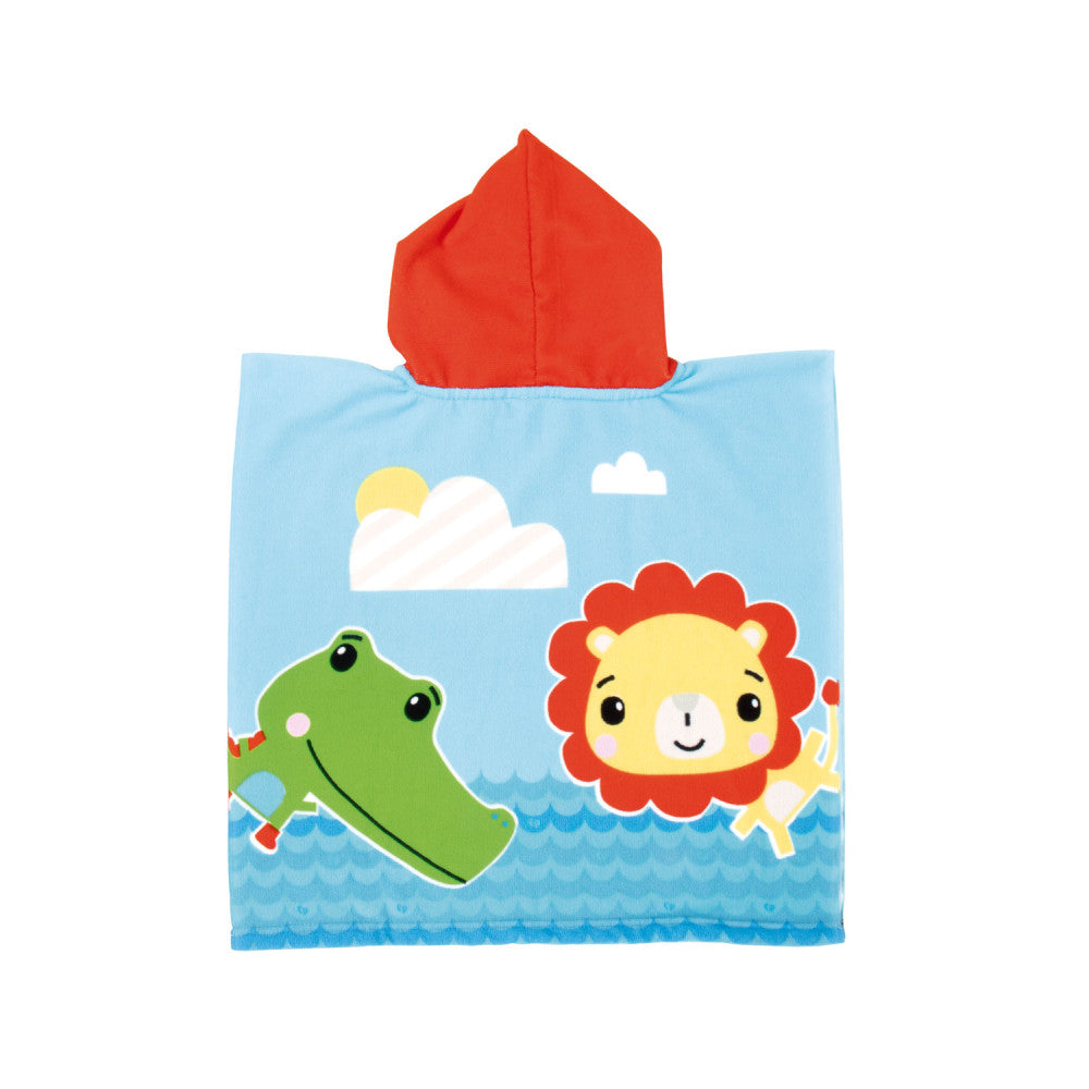 Fisher-Price pludmales dvielis pončo 55x110 cm