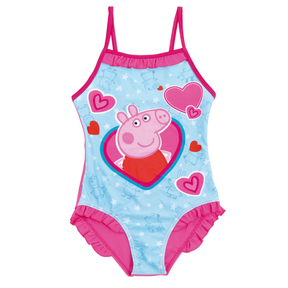 Peppa Pig Love bērnu peldkostīms, peldēšanai 4-8 gadi
