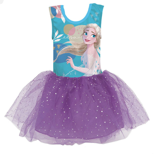 Disney Frozen Wind bērnu tilla baleta kleita 4-8 gadi