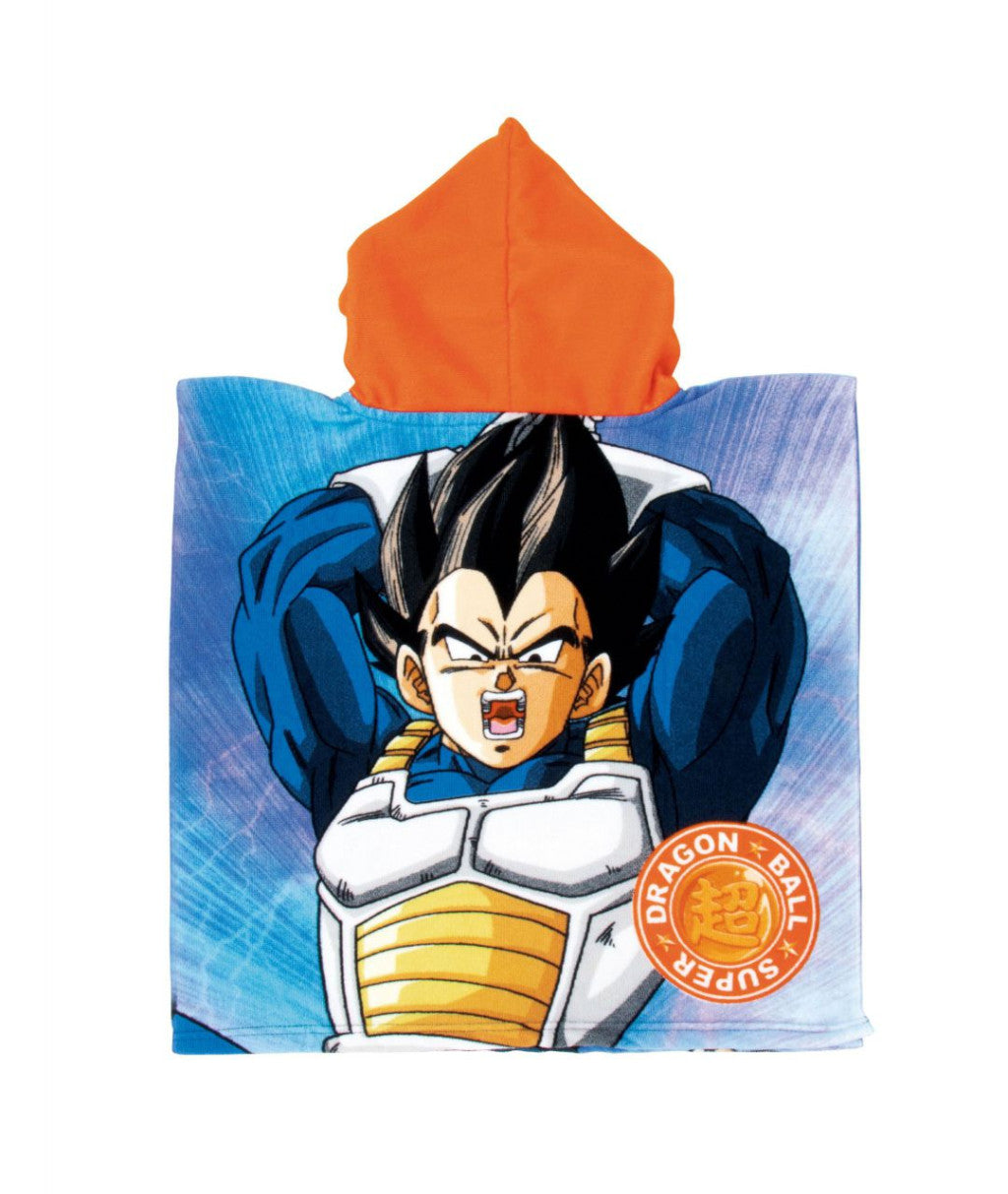 Dragon Ball Son Goku pludmales dvieļu pončo 55x110cm (ātri žūstošs)