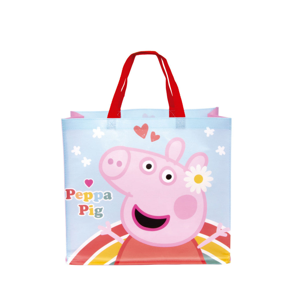 Peppa Pig kumelīšu iepirkumu maisiņš 45 cm