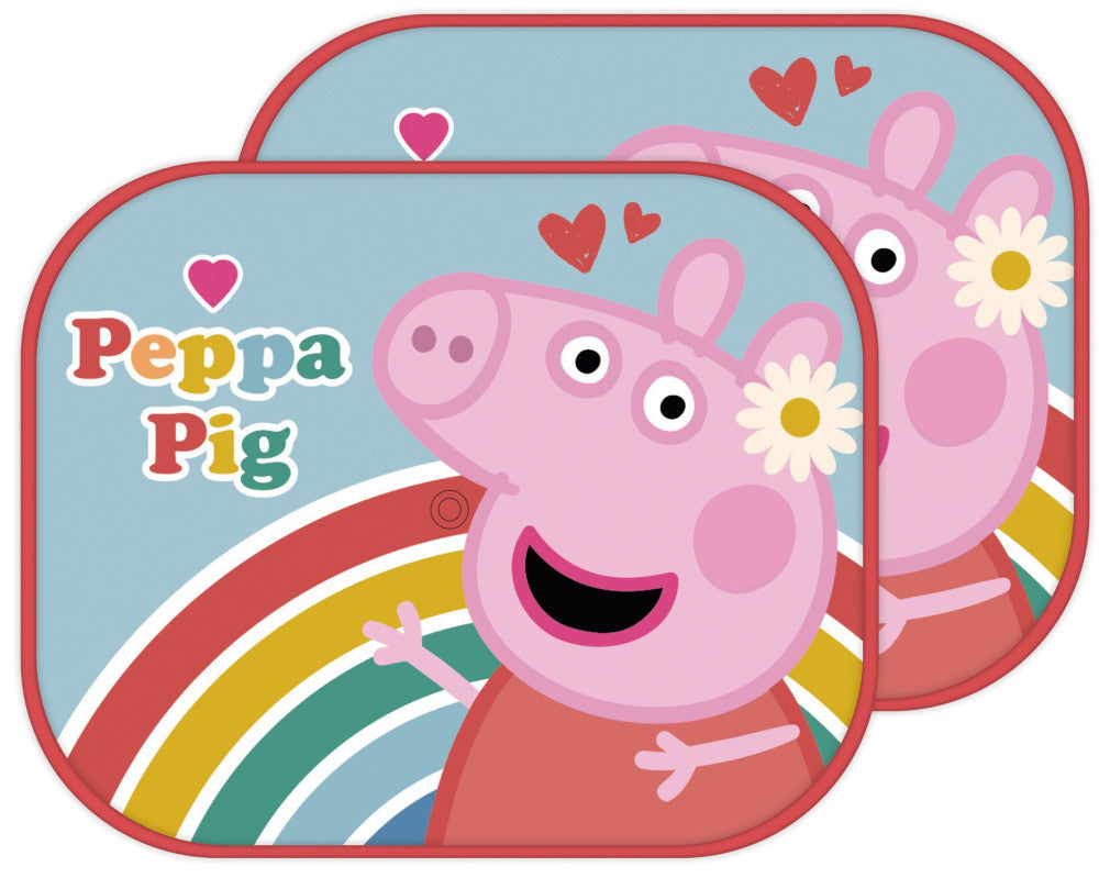 Peppa Pig Rainbow saulessargs logiem, 2 gab. komplekts