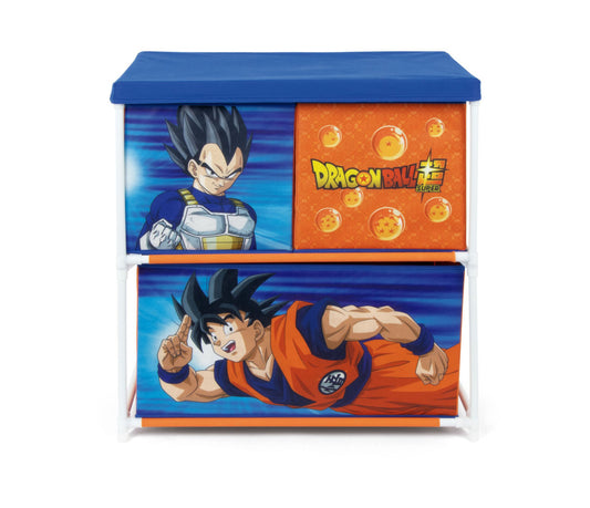 Dragon Ball rotaļlietu uzglabāšanas plaukts ar 3 nodalījumiem 53x30x60 cm