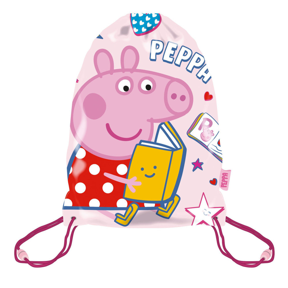 Peppa Pig grāmatu sporta soma, sporta maiss 44 cm