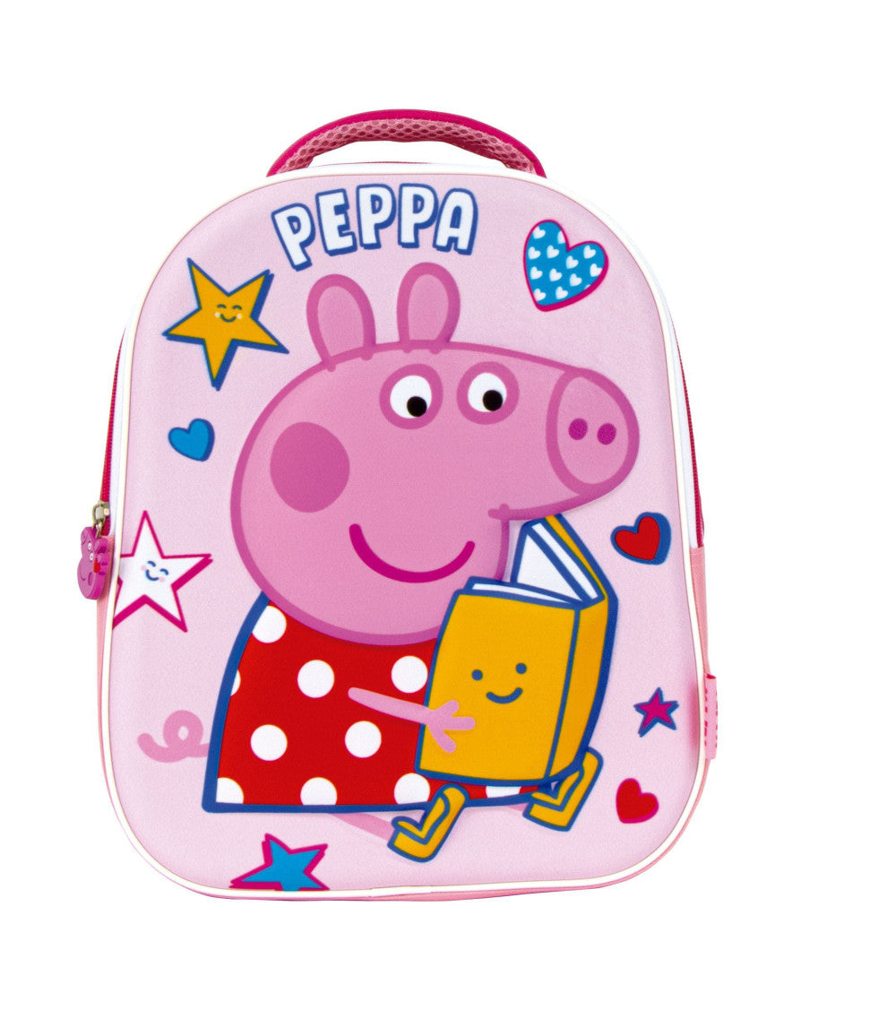 Peppa Pig Book 3D mugursoma, soma 32 cm