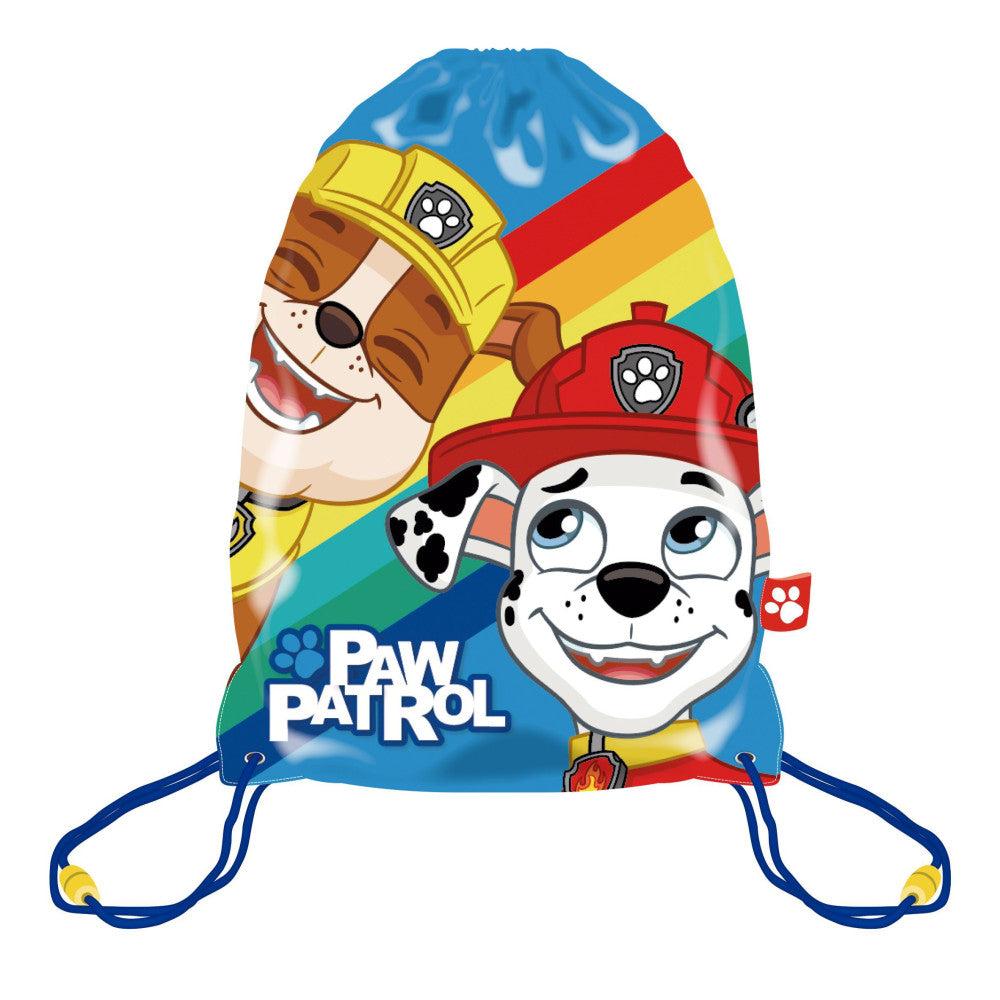 Ķepu patruļa Rainbow sporta soma, sporta soma 44 cm