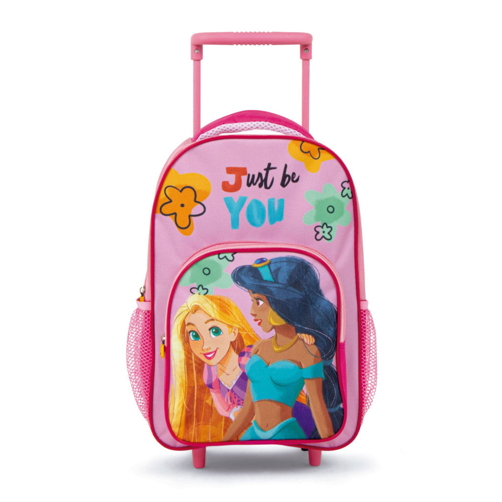 Disney Princess Just You bērnudārza mugursoma ar ritošo daļu, soma 36 cm