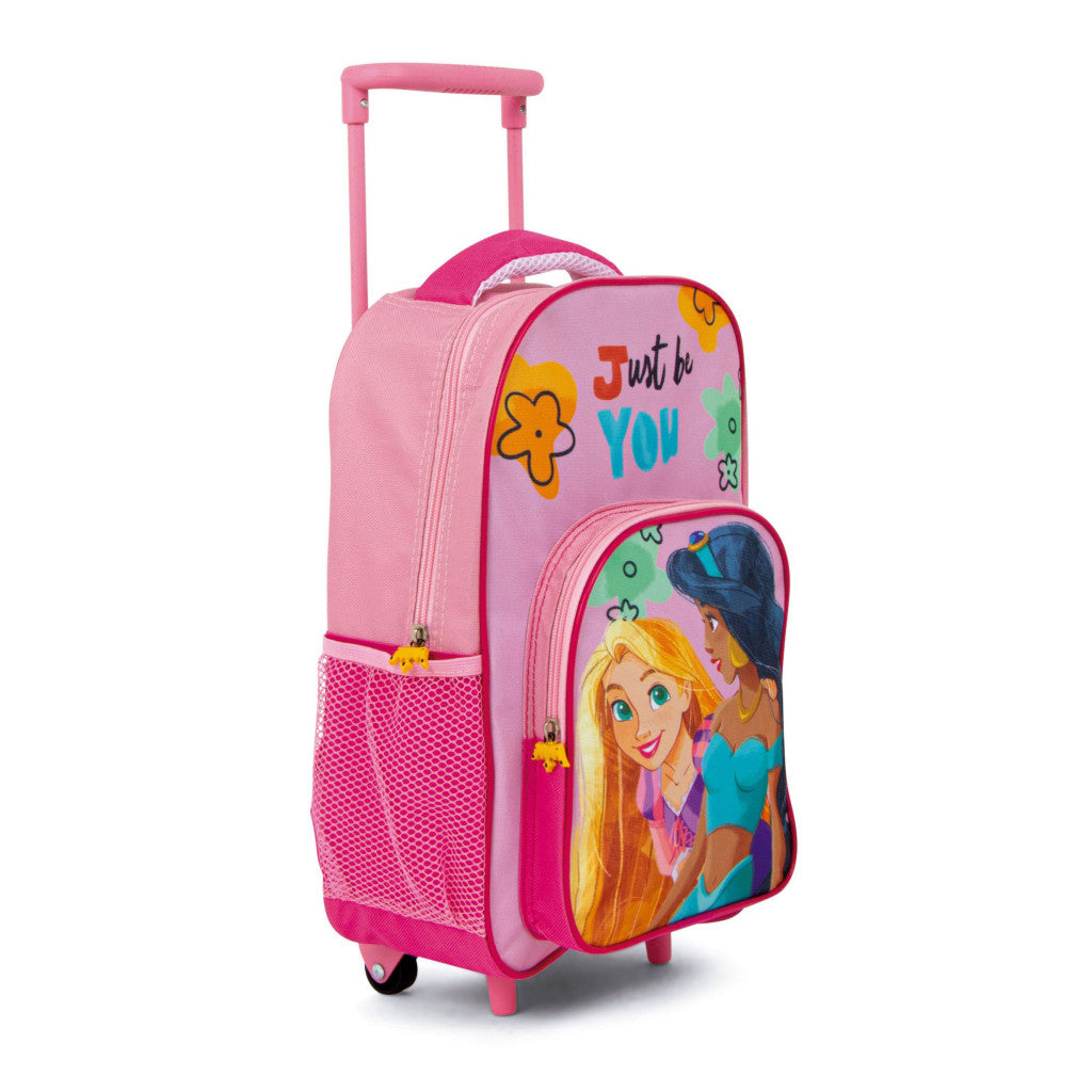 Disney Princess Just You bērnudārza mugursoma ar ritošo daļu, soma 36 cm