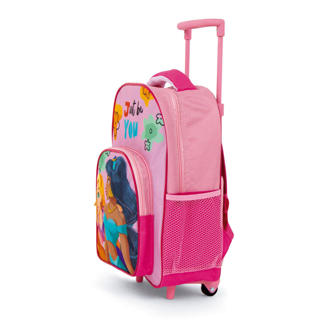 Disney Princess Just You bērnudārza mugursoma ar ritošo daļu, soma 36 cm