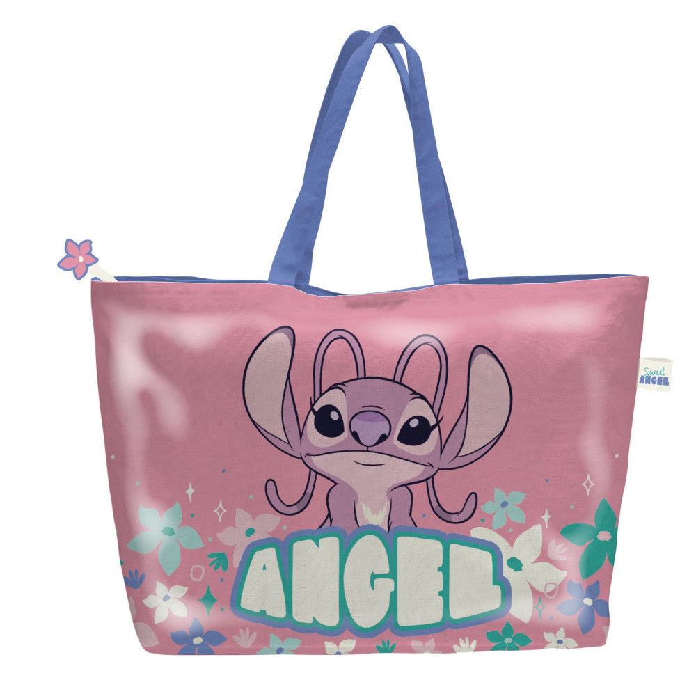 Disney Lilo un Stitch eņģeļu pludmales soma 48 cm