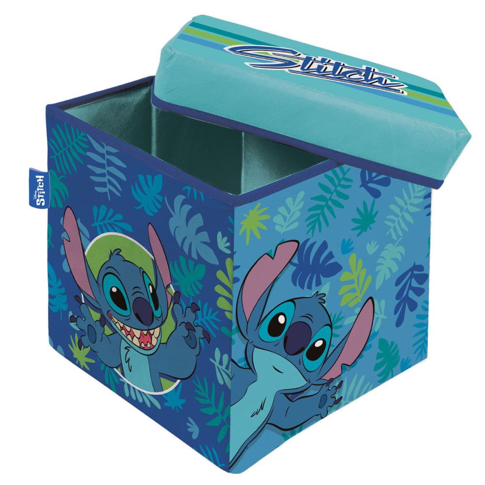 Disney Lilo un Stitch lapu rotaļlietu uzglabāšanas kaste 30√ó30√ó30 cm