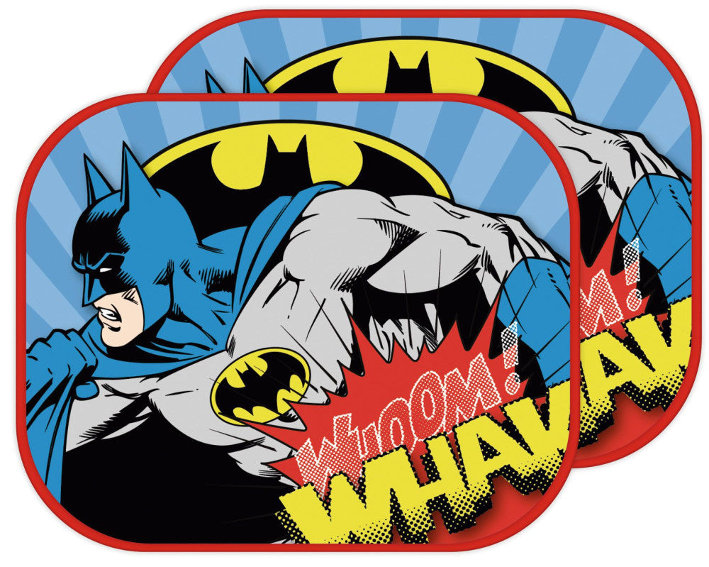 Batman Comic automašīnas loga saules aizsargs, 2 gab. komplekts