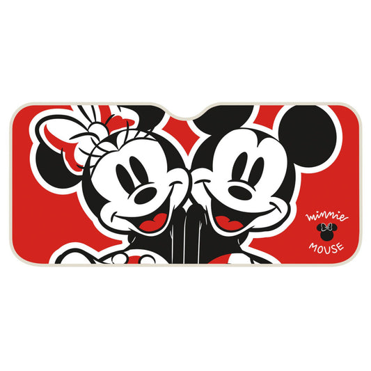 Disney Minnie Mickey alumīnija automašīnas saules aizsargs, vējstikla saules aizsargs 130x70 cm