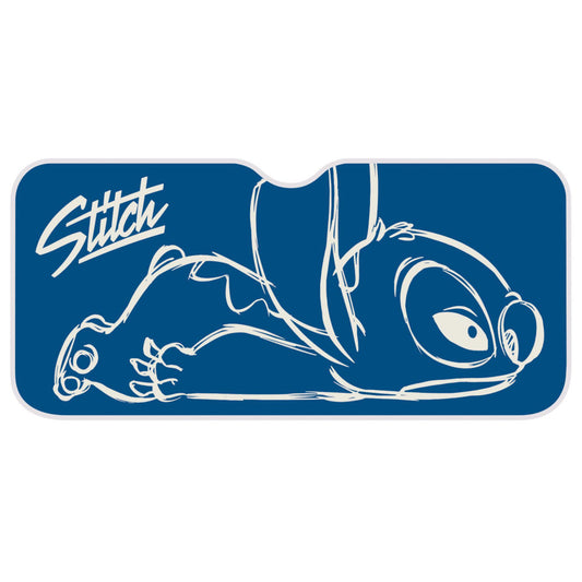 Disney Lilo un Stitch alumīnija automašīnas saules aizsargs, saules aizsargs priekšējam vējstiklam 130x70 cm