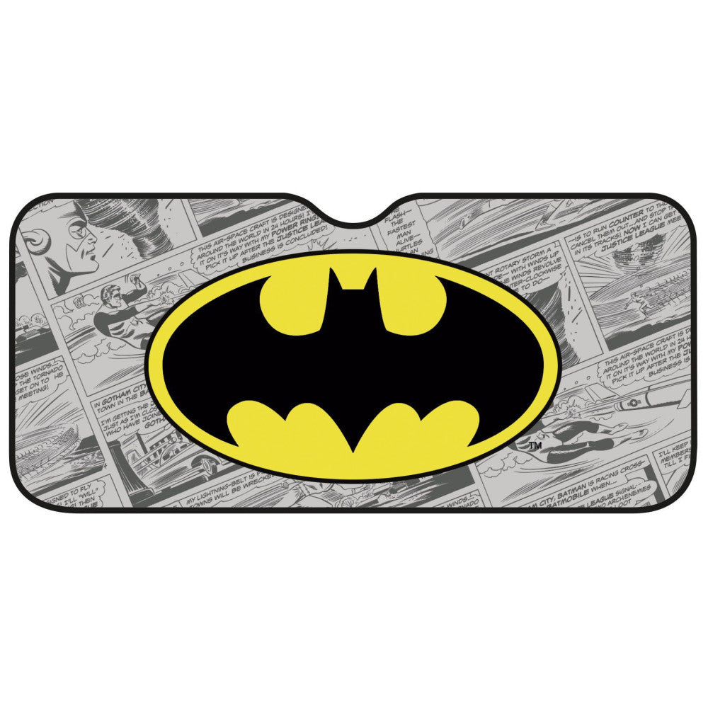 Batman alumīnija automašīnas saules aizsargs priekšējam vējstiklam 130x70 cm