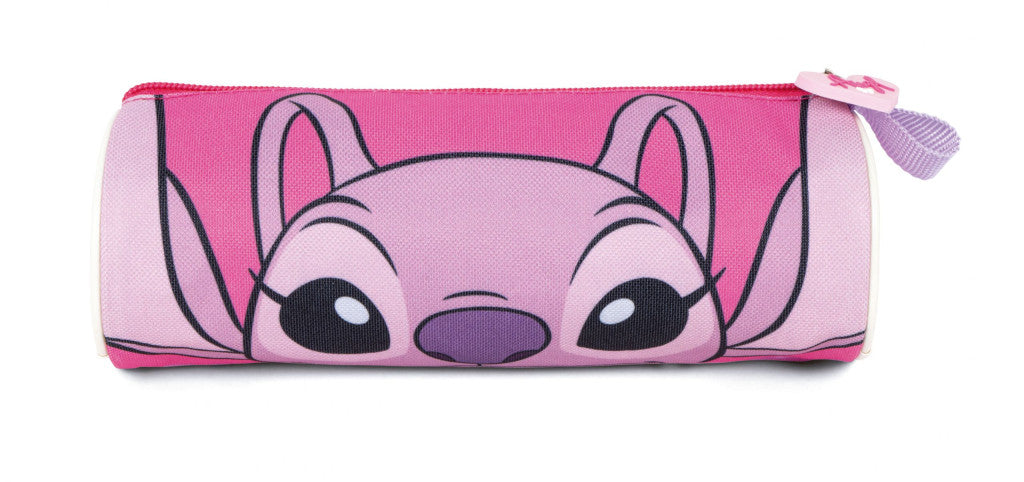 Disney Lilo un Stitch rozā eņģeļa pildspalvu turētājs 21 cm