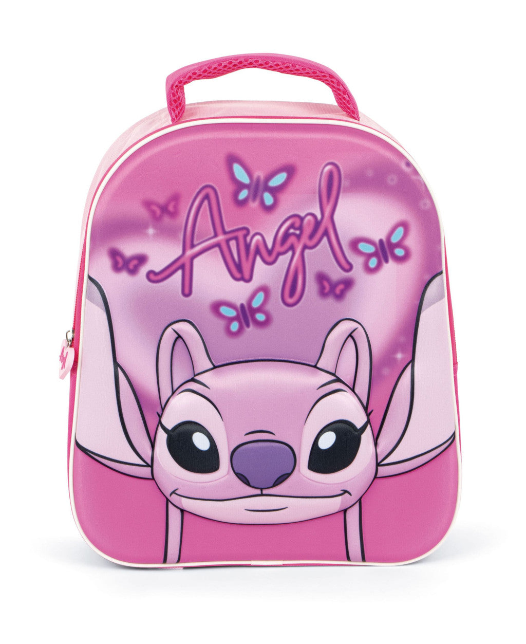 Disney Lilo un Stitch Pink Angel 3D mugursoma, soma 32 cm