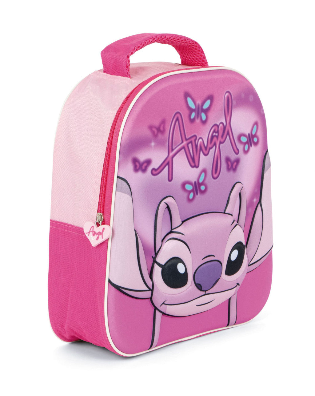 Disney Lilo un Stitch Pink Angel 3D mugursoma, soma 32 cm
