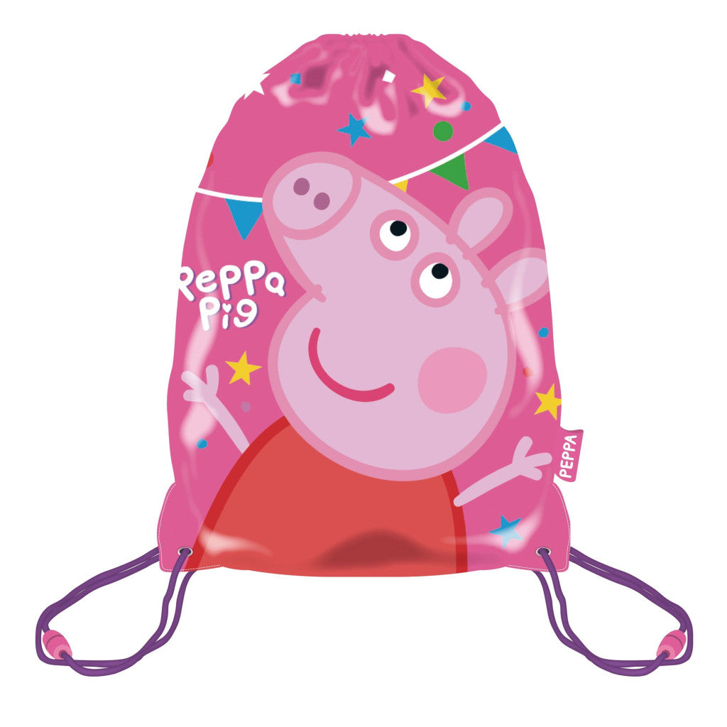 Peppa Pig ballītes sporta soma, sporta soma 44 cm