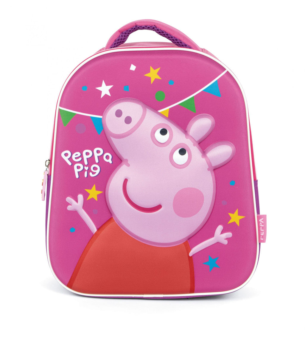 Peppa Pig Party 3D mugursoma, soma 32 cm