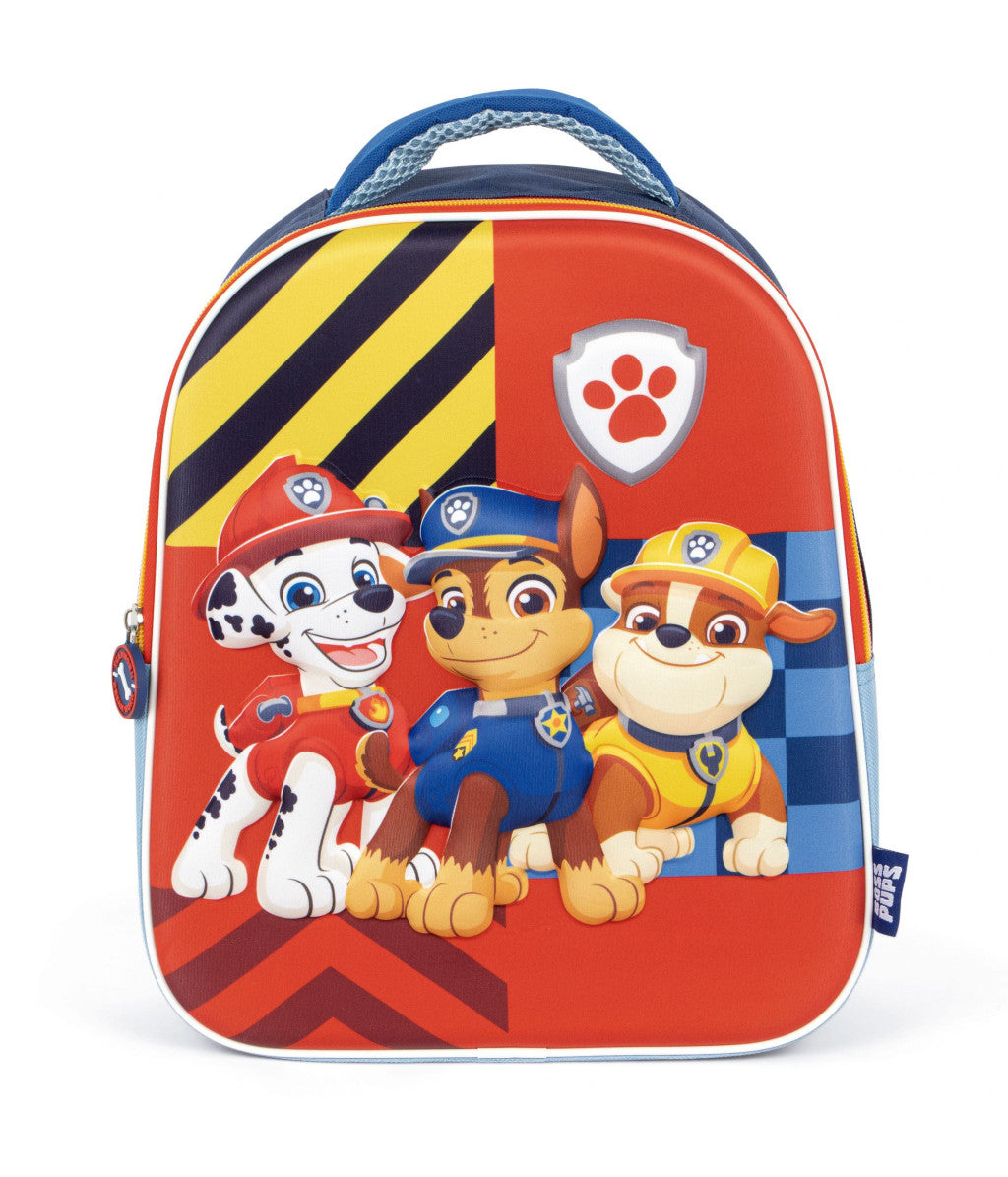 Ķepu patruļas zēnu 3D mugursoma, soma 32 cm