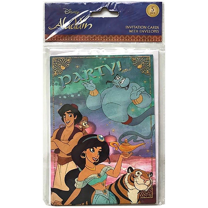 Disney Aladina ballītes ielūgums