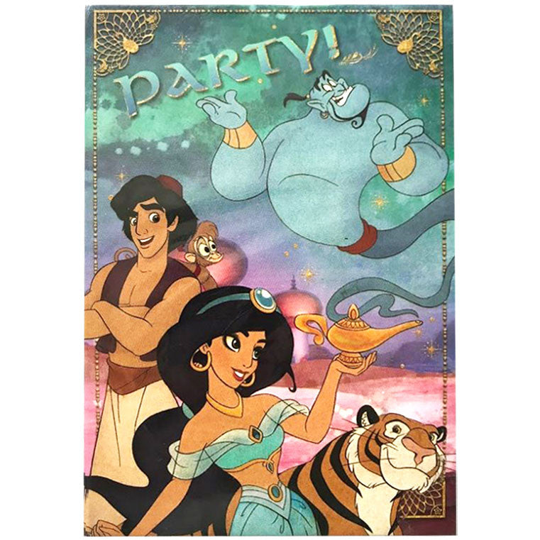 Disney Aladina ballītes ielūgums
