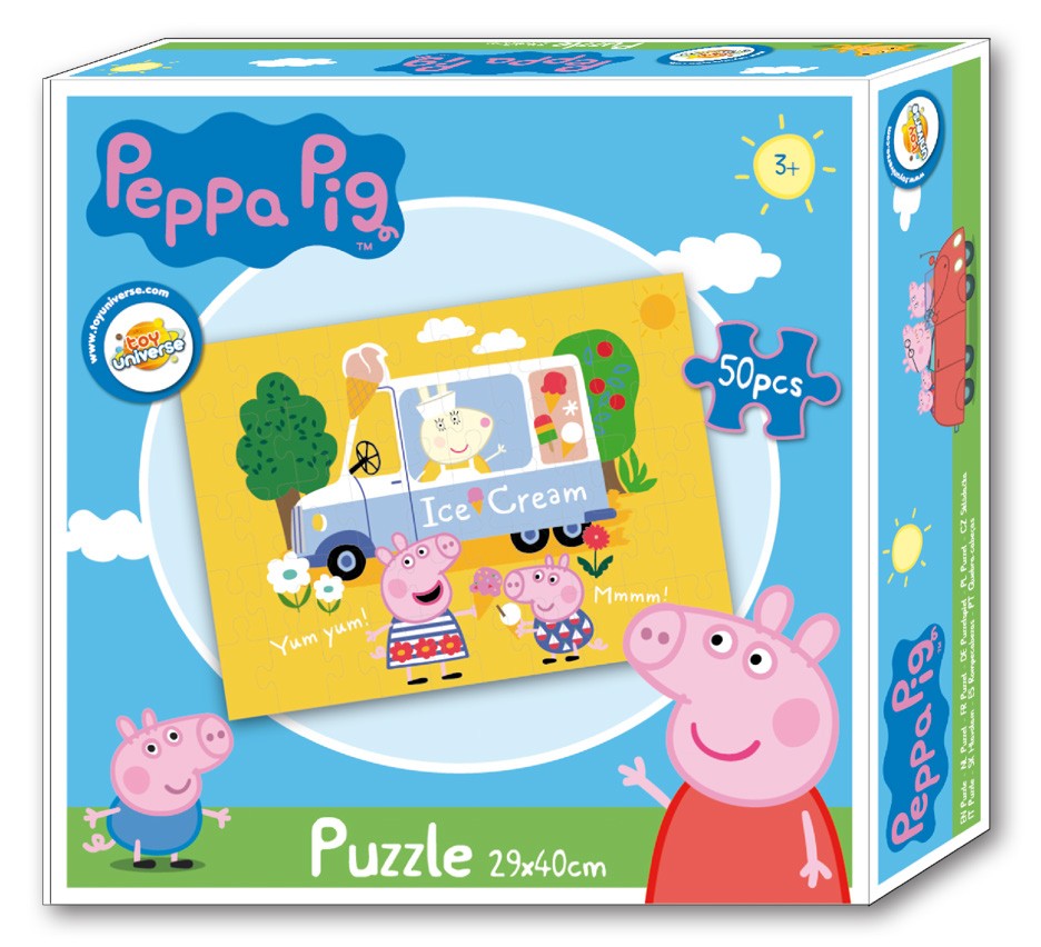 Peppa Pig puzle 50 gab.