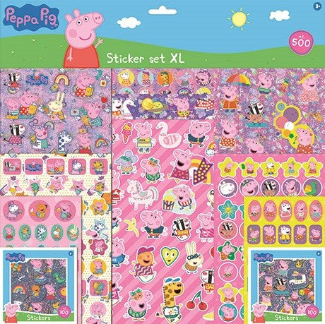 Peppa Pig uzlīmju komplekts XL