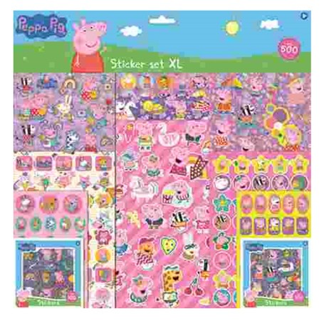 Peppa Pig uzlīmju komplekts XL