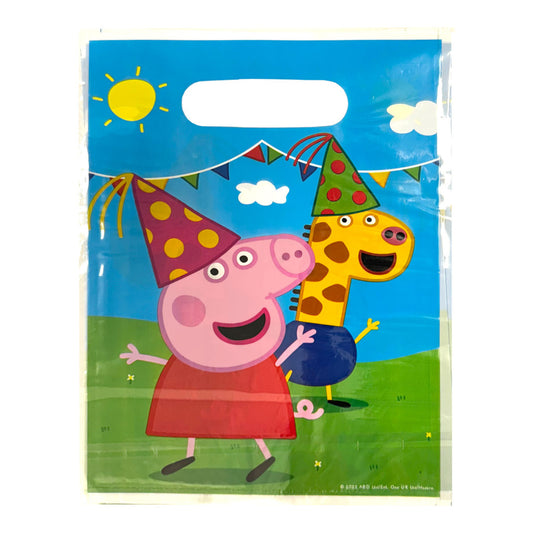 Peppa Pig ballītes dāvanu maisiņu komplekts, 10 gab.