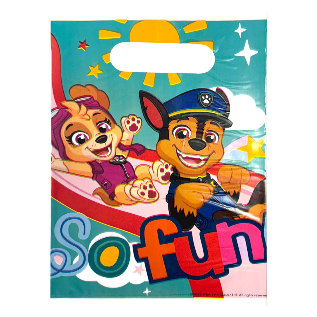 Ķepu patruļa "So Fun" dāvanu maisiņu komplekts (10 gab.)