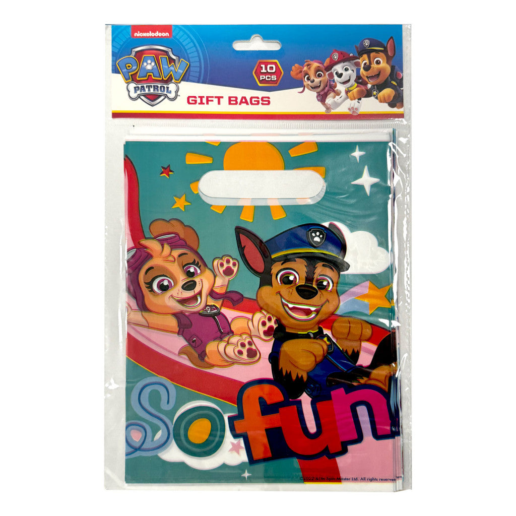 Ķepu patruļa "So Fun" dāvanu maisiņu komplekts (10 gab.)