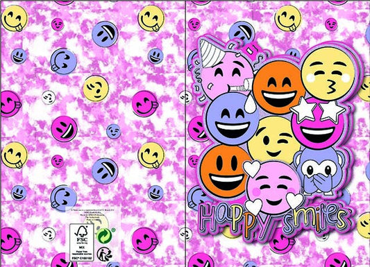 Emoji Smiles 3D uznirstošā apsveikuma kartīte + aploksne