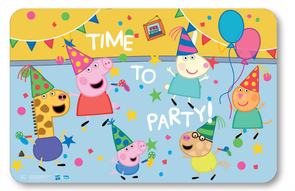 Peppa Pig ballīšu paliktnis 43x28 cm