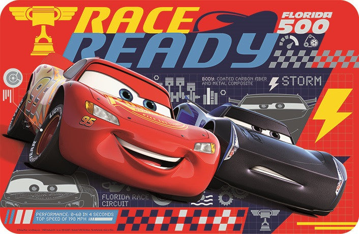 Disney Cars Labās lietas Race galda paliktnis 43x28 cm