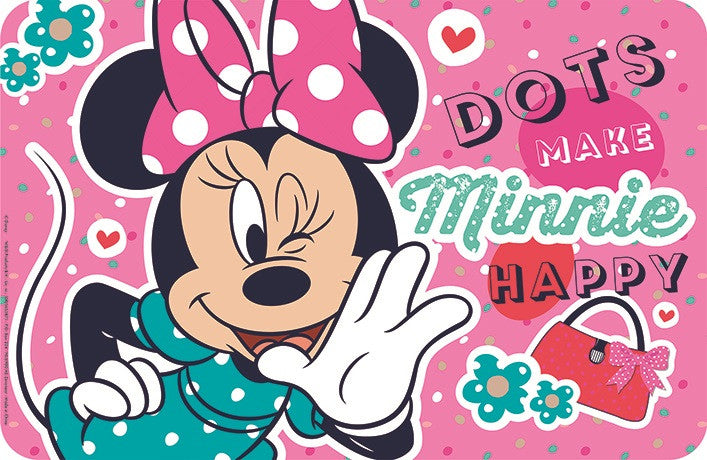 Disney Minnie Happy Dots galda paliktnis 43x28 cm