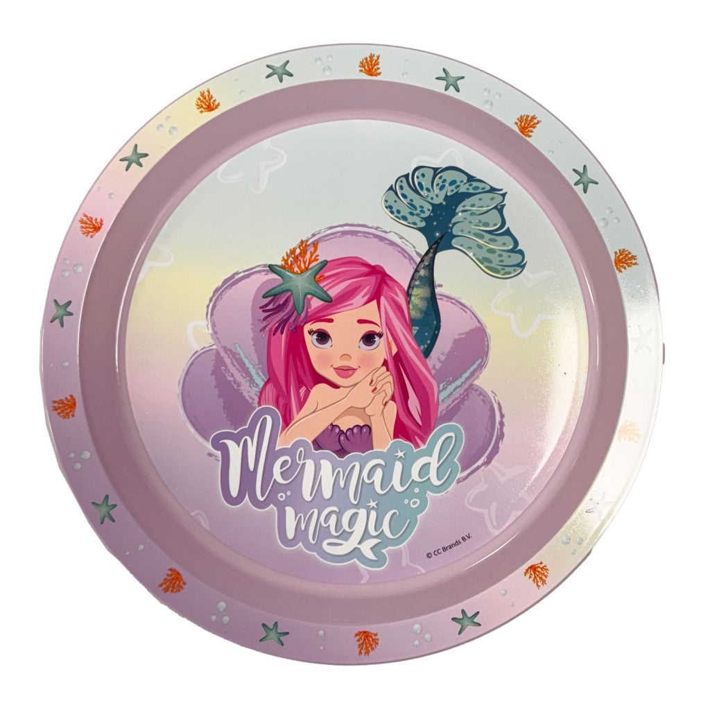 Mermaid Magic mikro vakariņu šķīvis