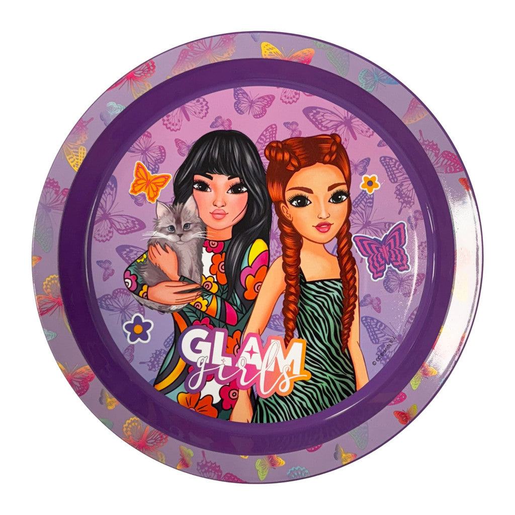 Glam Girls Team mikro vakariņu šķīvis