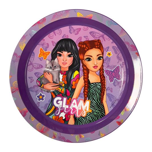 Glam Girls Team mikro vakariņu šķīvis