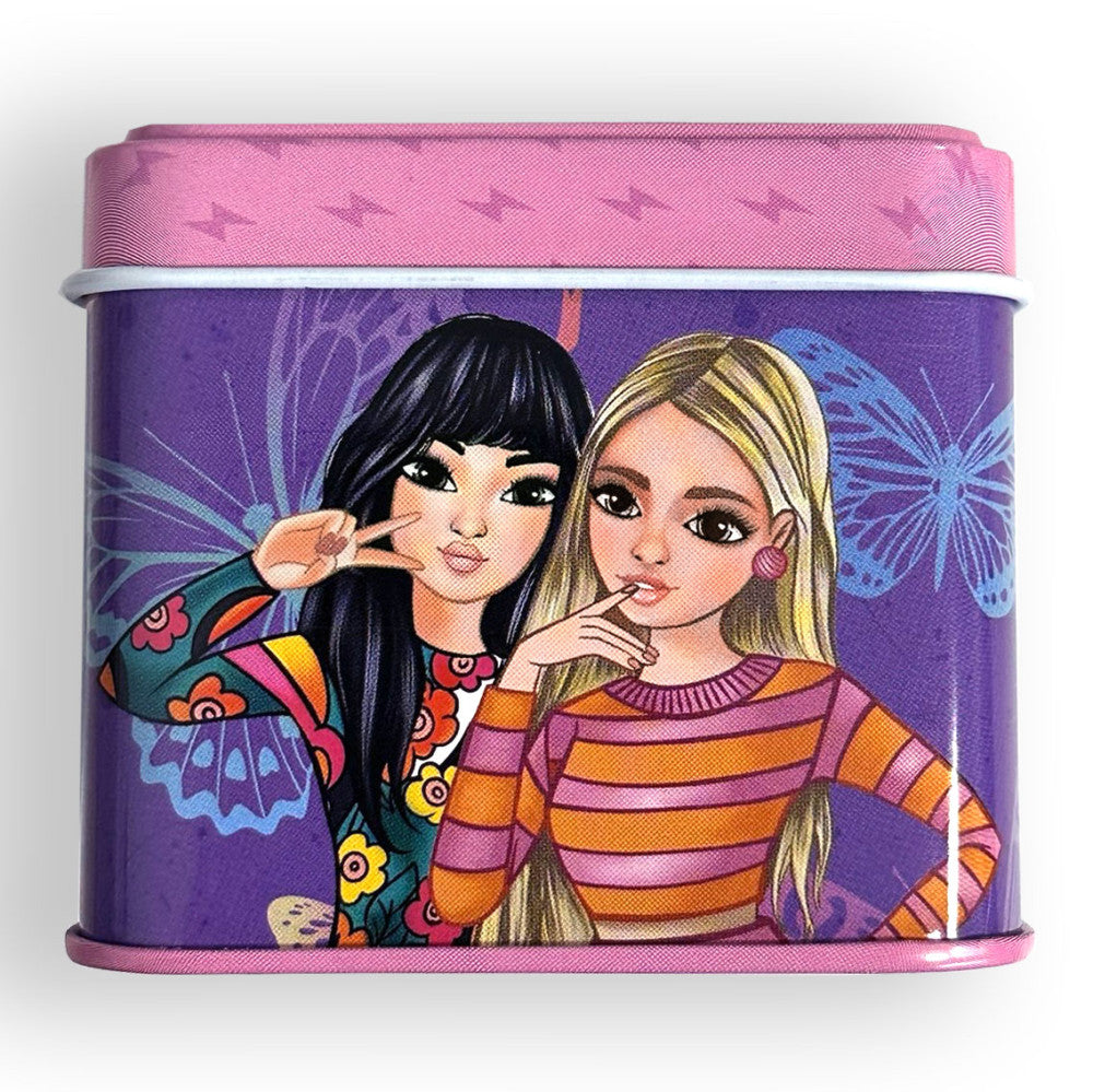 Glam Girls Butterfly mini metāla kastīte 7,5 cm