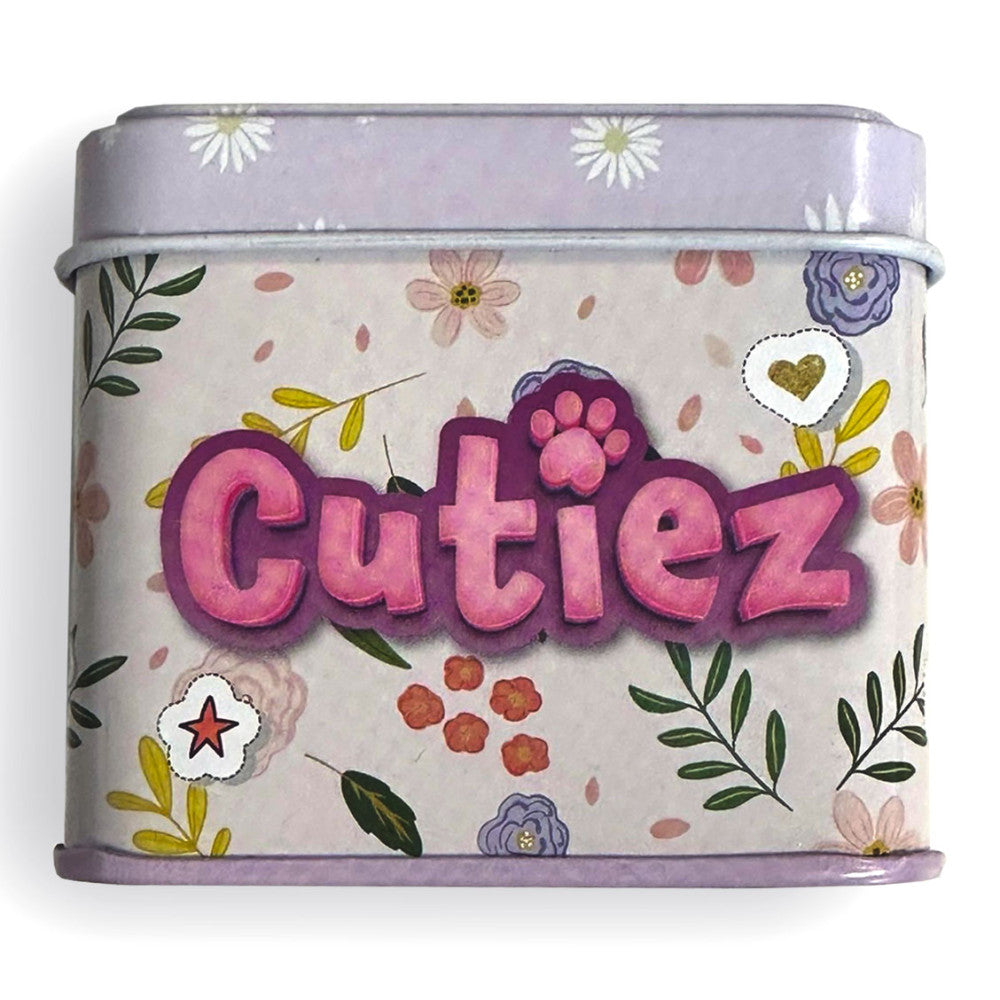 Dzīvnieki Cutiez mini metāla kastīte 7,5 cm