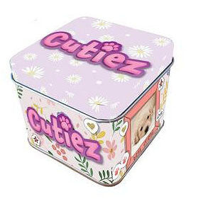 Dzīvnieki Cutiez mini metāla kastīte 7,5 cm