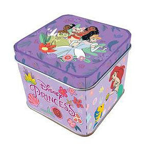 Disney Princess violeta mini metāla kastīte 7,5 cm