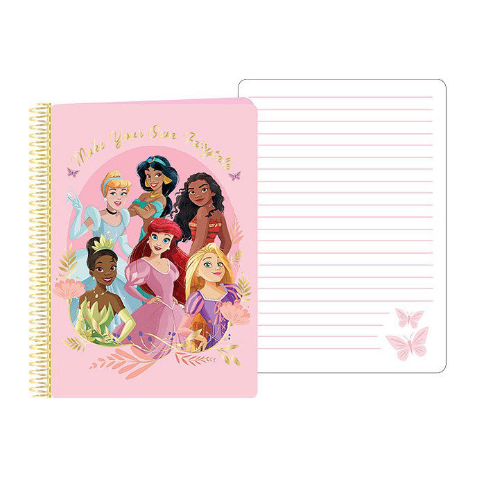 Disney princeses pasaku spirālveida piezīmju grāmatiņa A5