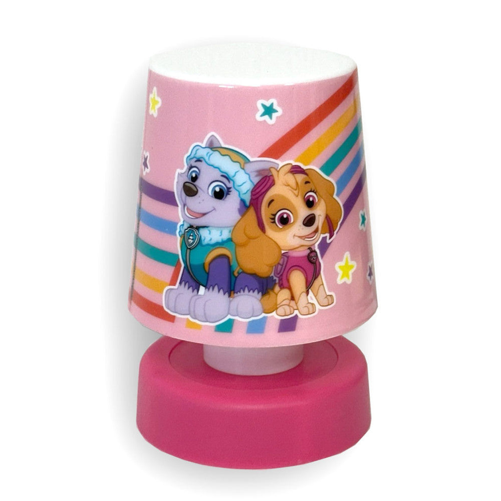 Ķepu patruļas varavīksnes mini galda lampa