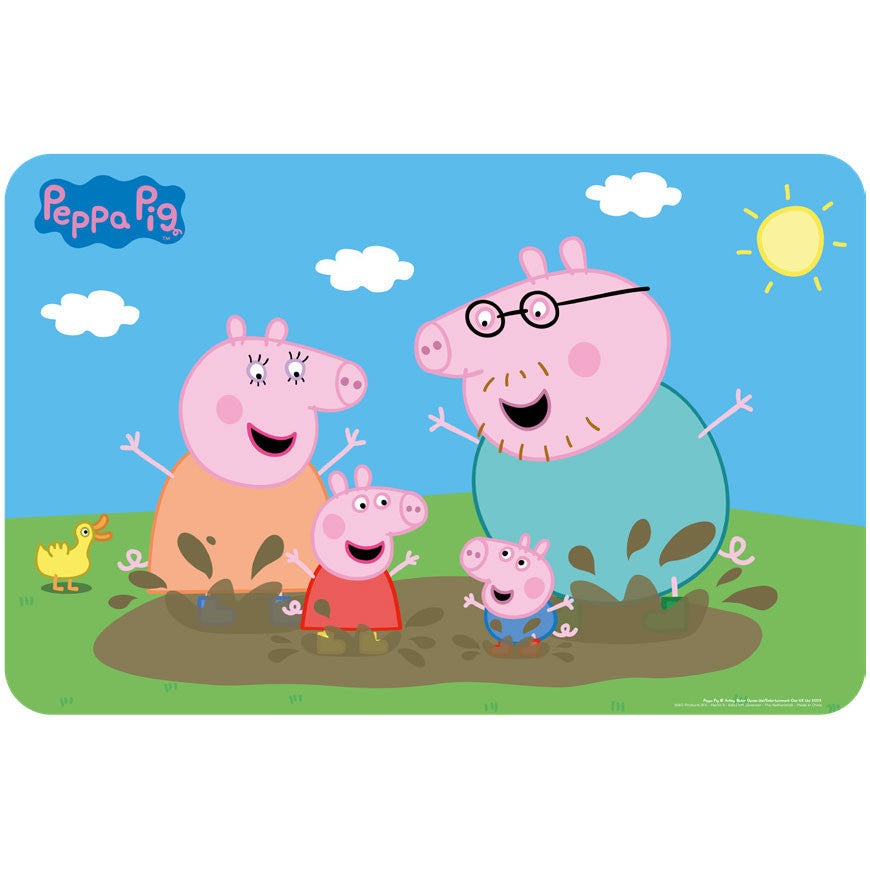 Peppa Pig dubļu vannas paklājiņš 43x28 cm
