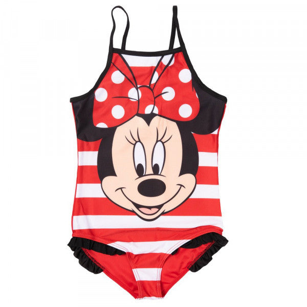 Disney Minnie sarkanais bērnu peldkostīms, peldēšanai 110-128 cm