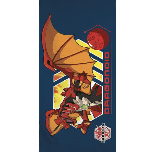 Bakugan vannas dvielis, pludmales dvielis 70x140cm (ātri žūstošs)