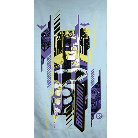 Batman vannas dvielis, pludmales dvielis 70x140cm (ātri žūstošs)